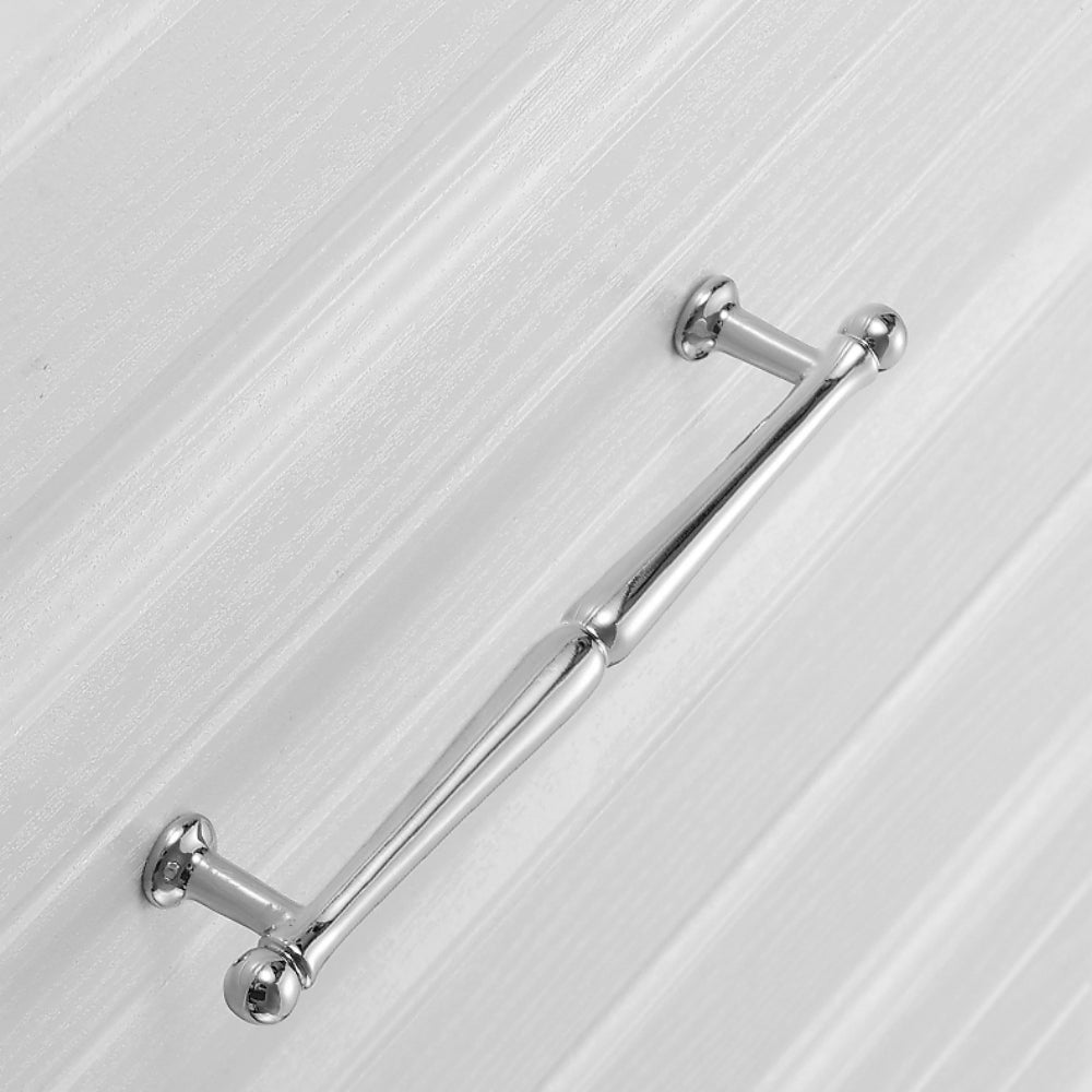 Comforsyco Chrome-Finish Brass Bar Cabinet Pulls and Drawer Handles