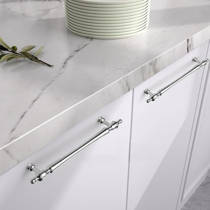 Comforsyco Chrome-Plated Brass Cabinet Pulls and Drawer Handles