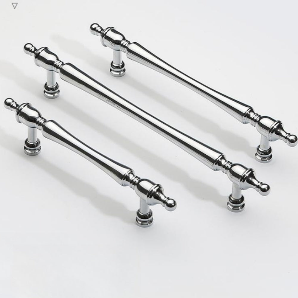 Comforsyco Chrome-Plated Brass Cabinet Pulls and Drawer Handles