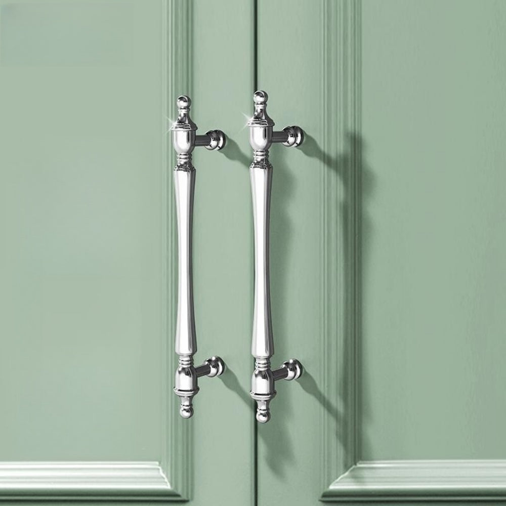 Comforsyco Chrome-Plated Brass Cabinet Pulls and Drawer Handles