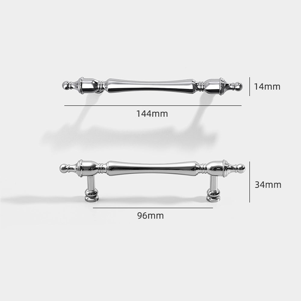 Comforsyco Chrome-Plated Brass Cabinet Pulls and Drawer Handles