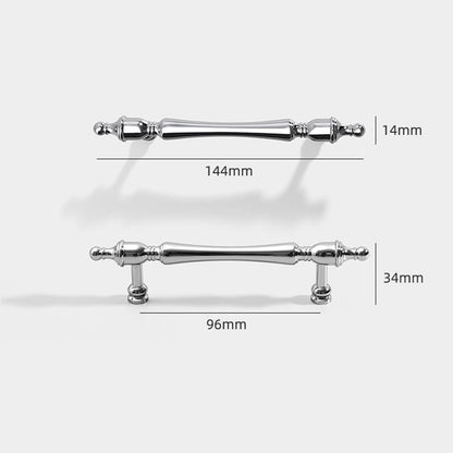Comforsyco Chrome-Plated Brass Cabinet Pulls and Drawer Handles