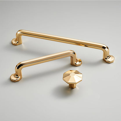 Comforsyco Classic Gold Zinc Alloy Cabinet Pulls and Knobs