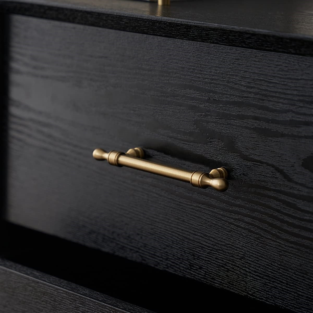 Comforsyco Classic Gold Zinc Alloy Cabinet Pulls for Drawers and Dressers