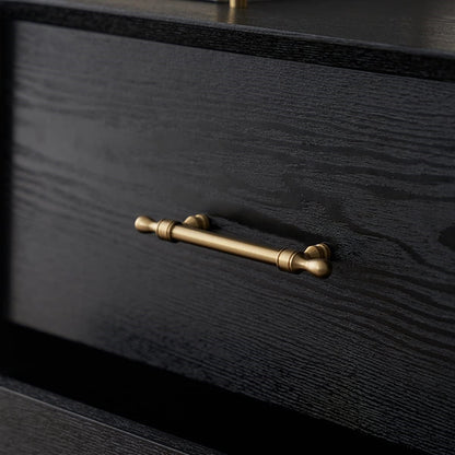 Comforsyco Classic Gold Zinc Alloy Cabinet Pulls for Drawers and Dressers