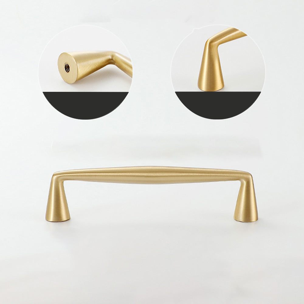 Comforsyco Classic Retro Brass Furniture Cabinet Pulls