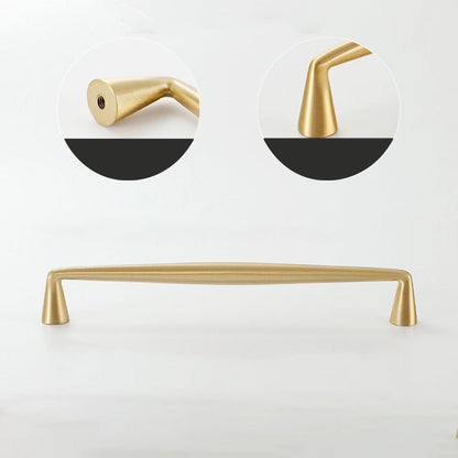 Comforsyco Classic Retro Brass Furniture Cabinet Pulls