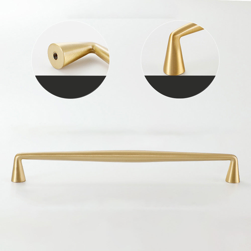 Comforsyco Classic Retro Brass Furniture Cabinet Pulls