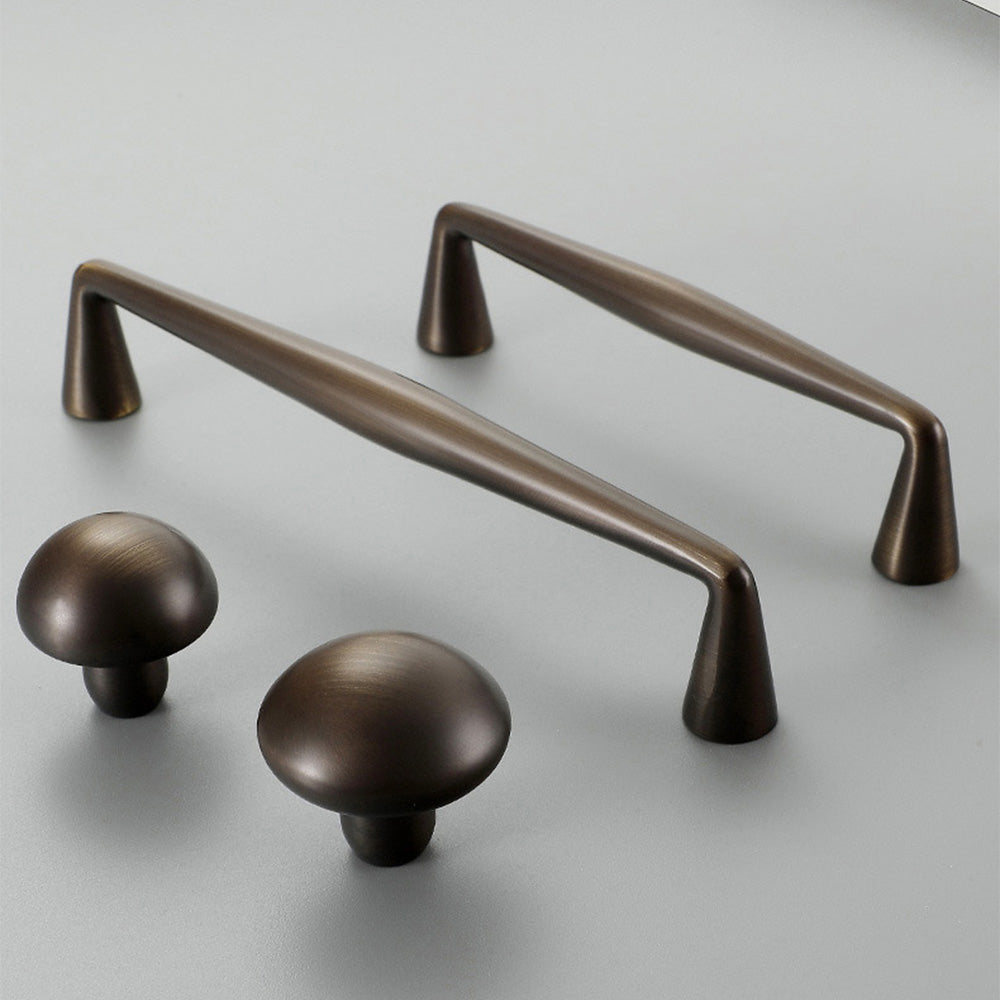 Comforsyco Classic Retro Brass Furniture Cabinet Pulls
