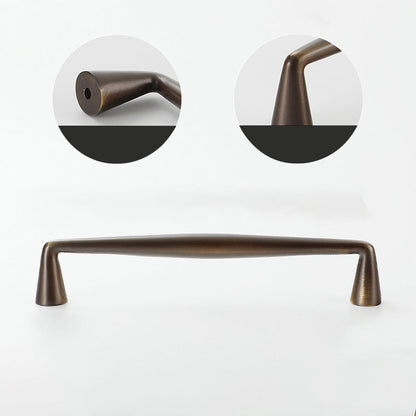 Comforsyco Classic Retro Brass Furniture Cabinet Pulls