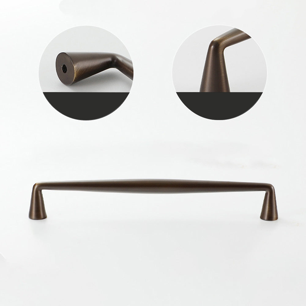 Comforsyco Classic Retro Brass Furniture Cabinet Pulls