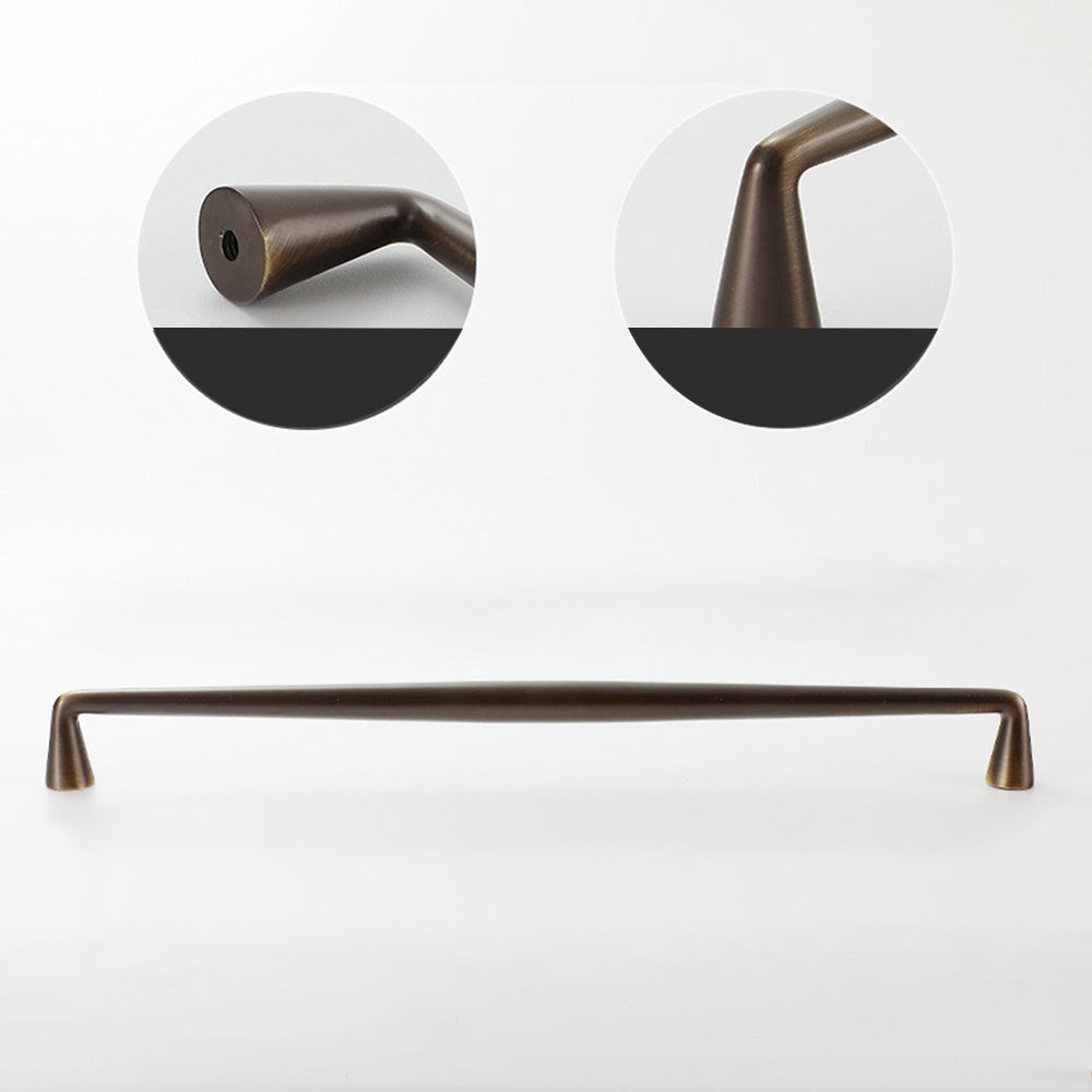 Comforsyco Classic Retro Brass Furniture Cabinet Pulls