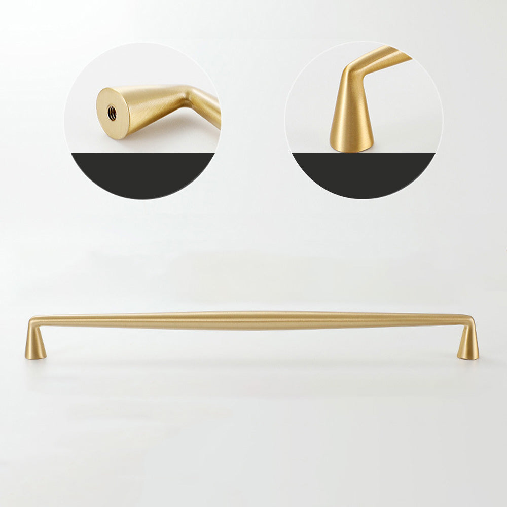 Comforsyco Classic Retro Brass Furniture Cabinet Pulls