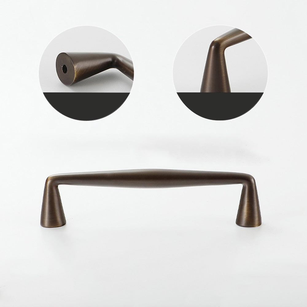 Comforsyco Classic Retro Brass Furniture Cabinet Pulls