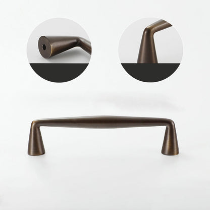Comforsyco Classic Retro Brass Furniture Cabinet Pulls