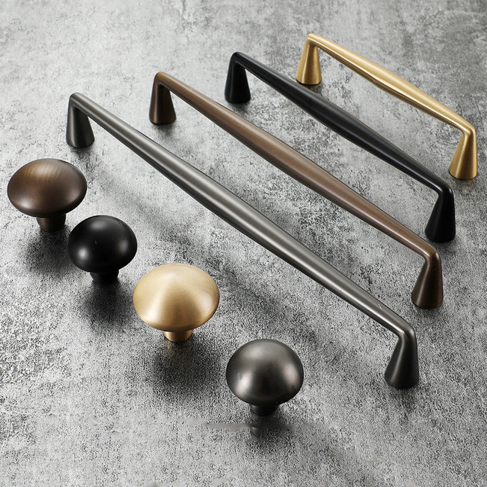 Comforsyco Classic Retro Brass Furniture Cabinet Pulls