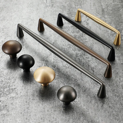 Comforsyco Classic Retro Brass Furniture Cabinet Pulls