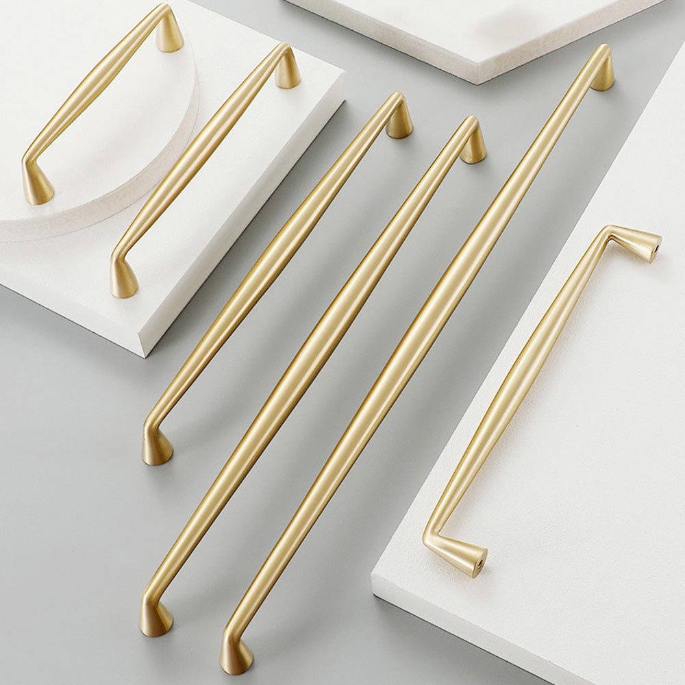 Comforsyco Classic Retro Brass Furniture Cabinet Pulls