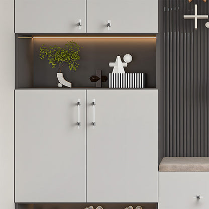 Comforsyco Clear Acrylic Cabinet Pulls and Knobs, Gold / Silver Options
