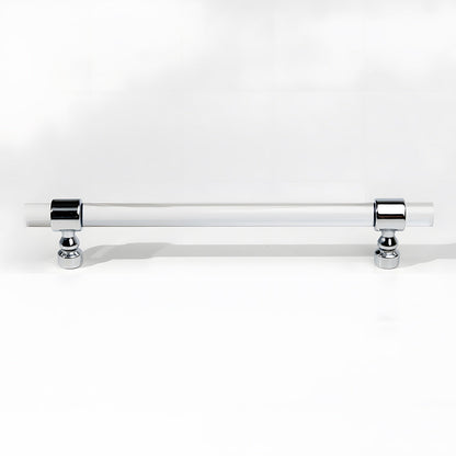 Comforsyco Clear Acrylic Cabinet Pulls and Knobs, Gold / Silver Options