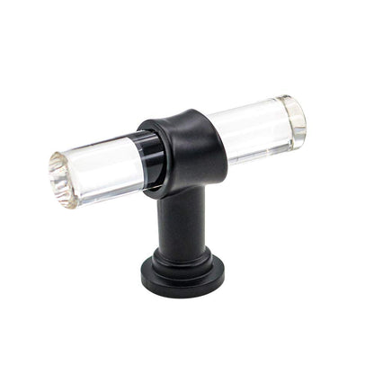Comforsyco Clear Acrylic Cabinet Pulls and T-Bar Knobs