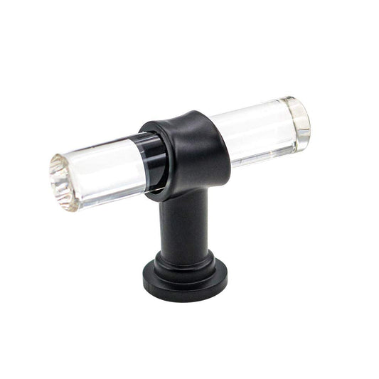 Comforsyco Clear Acrylic Cabinet Pulls and T-Bar Knobs