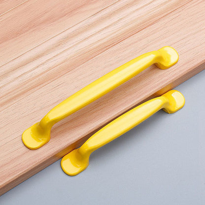 Comforsyco Colorful Aluminum Alloy Cabinet Handles for Kids Rooms