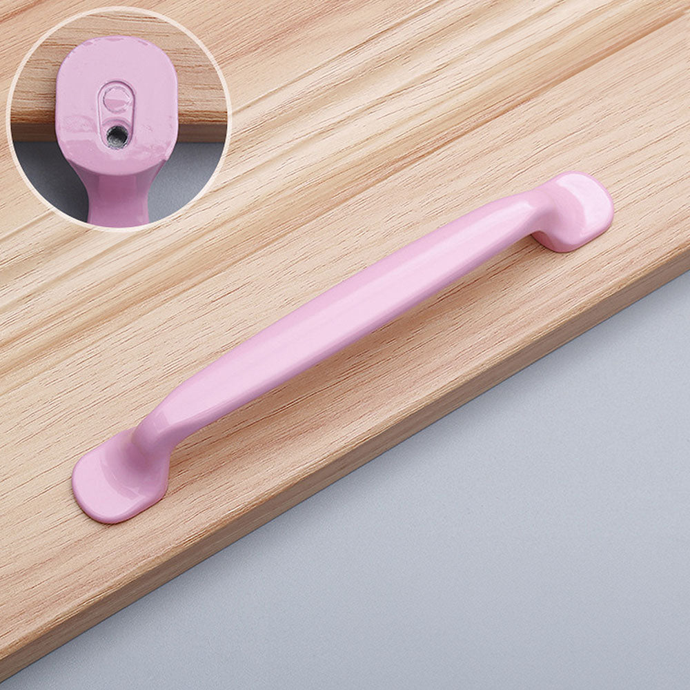 Comforsyco Colorful Aluminum Alloy Cabinet Handles for Kids Rooms