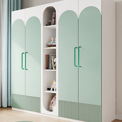 Comforsyco Colorful Curved Cabinet Pulls and Knobs for Kids' Room Furniture