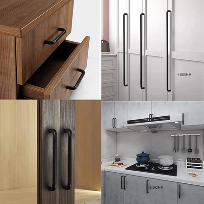 Comforsyco Colorful Curved Cabinet Pulls and Knobs for Kids' Room Furniture