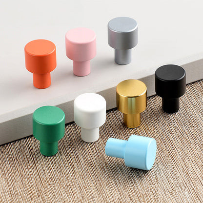 Comforsyco Colorful Curved Cabinet Pulls and Knobs for Kids' Room Furniture