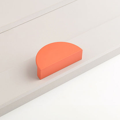 Comforsyco Colorful Half Moon Cabinet Pulls for Kids Rooms