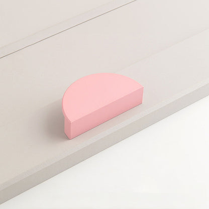 Comforsyco Colorful Half Moon Cabinet Pulls for Kids Rooms
