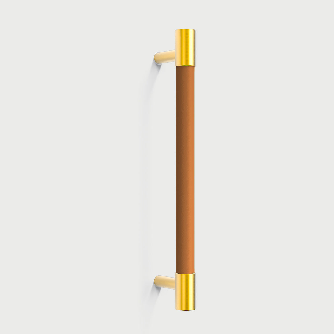 Comforsyco Colorful Leather and Brass Cabinet Pulls and Knobs