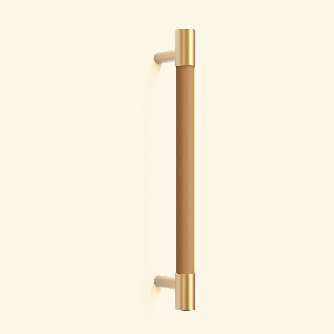 Comforsyco Colorful Leather and Brass Cabinet Pulls and Knobs