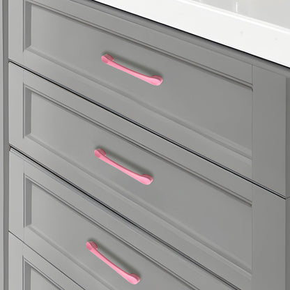 Comforsyco Colorful Round Bar Cabinet Handles and Knobs