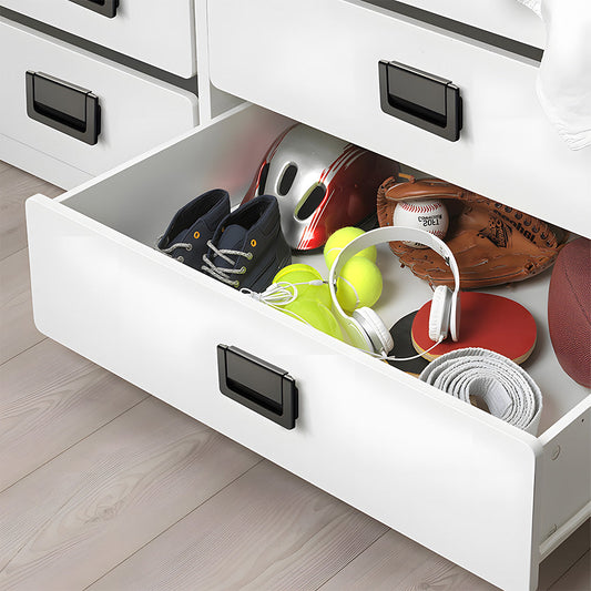 Comforsyco Concealed Flush Drawer Pulls and Ring Handles