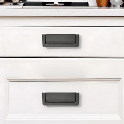 Comforsyco Concealed Flush Drawer Pulls and Ring Handles