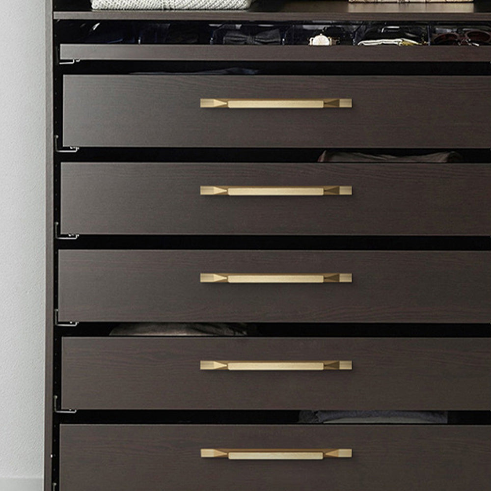 Comforsyco Contemporary Edge Cabinet Pulls for Kitchen Cabinets