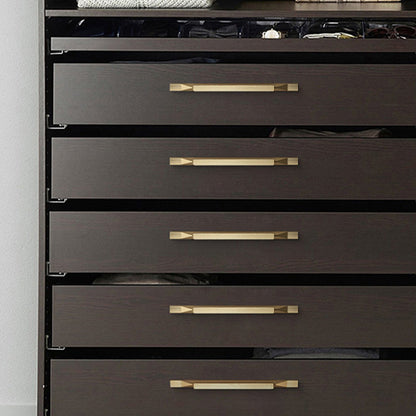 Comforsyco Contemporary Edge Cabinet Pulls for Kitchen Cabinets