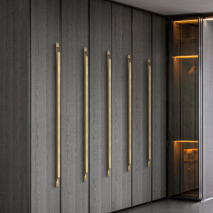 Comforsyco Contemporary Edge Cabinet Pulls for Kitchen Cabinets