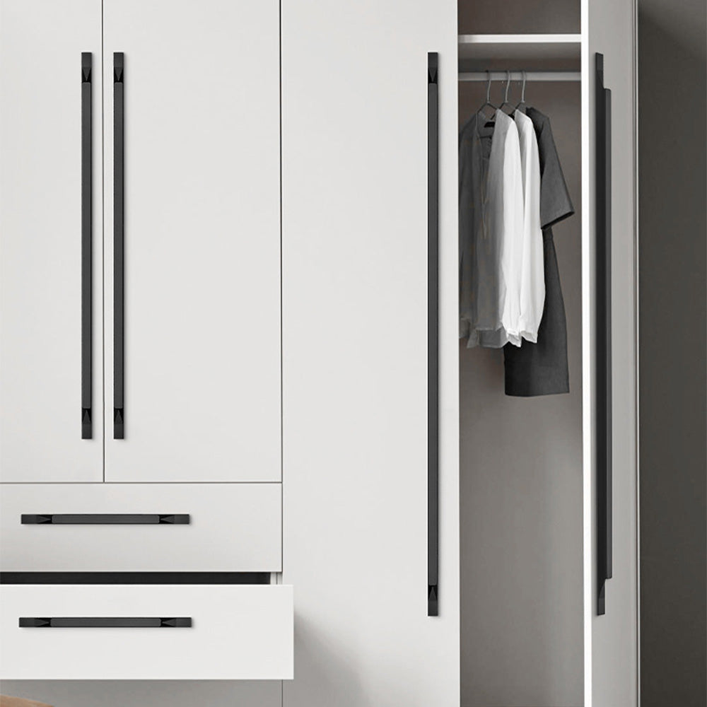 Comforsyco Contemporary Edge Cabinet Pulls for Kitchen Cabinets