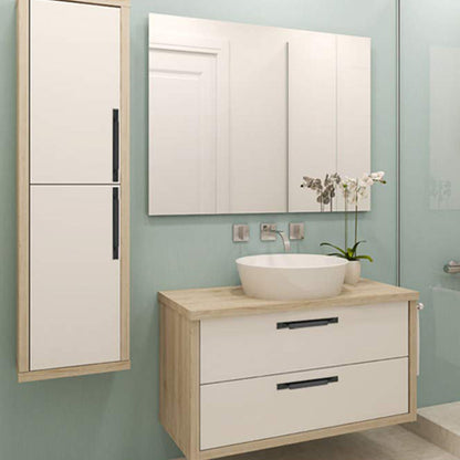 Comforsyco Contemporary Edge Cabinet Pulls for Kitchen Cabinets