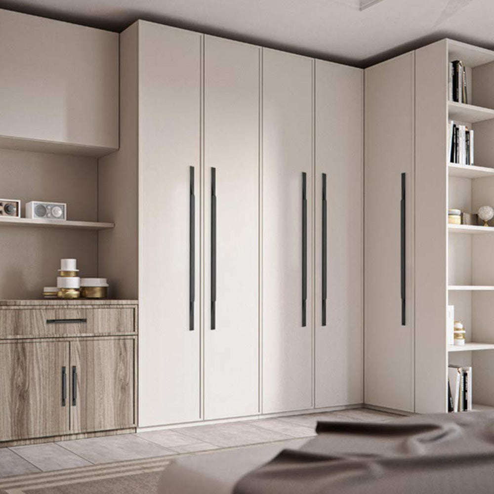 Comforsyco Contemporary Edge Cabinet Pulls for Kitchen Cabinets