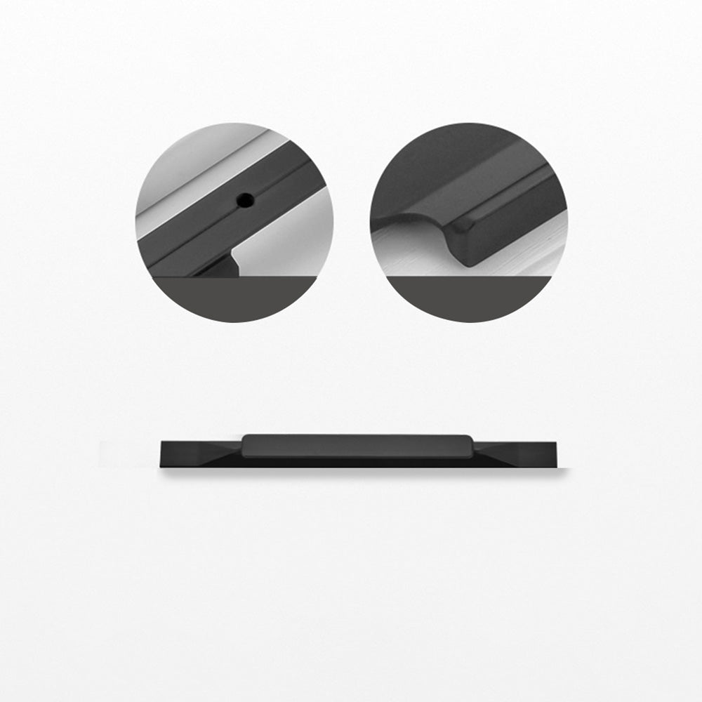 Comforsyco Contemporary Edge Cabinet Pulls for Kitchen Cabinets