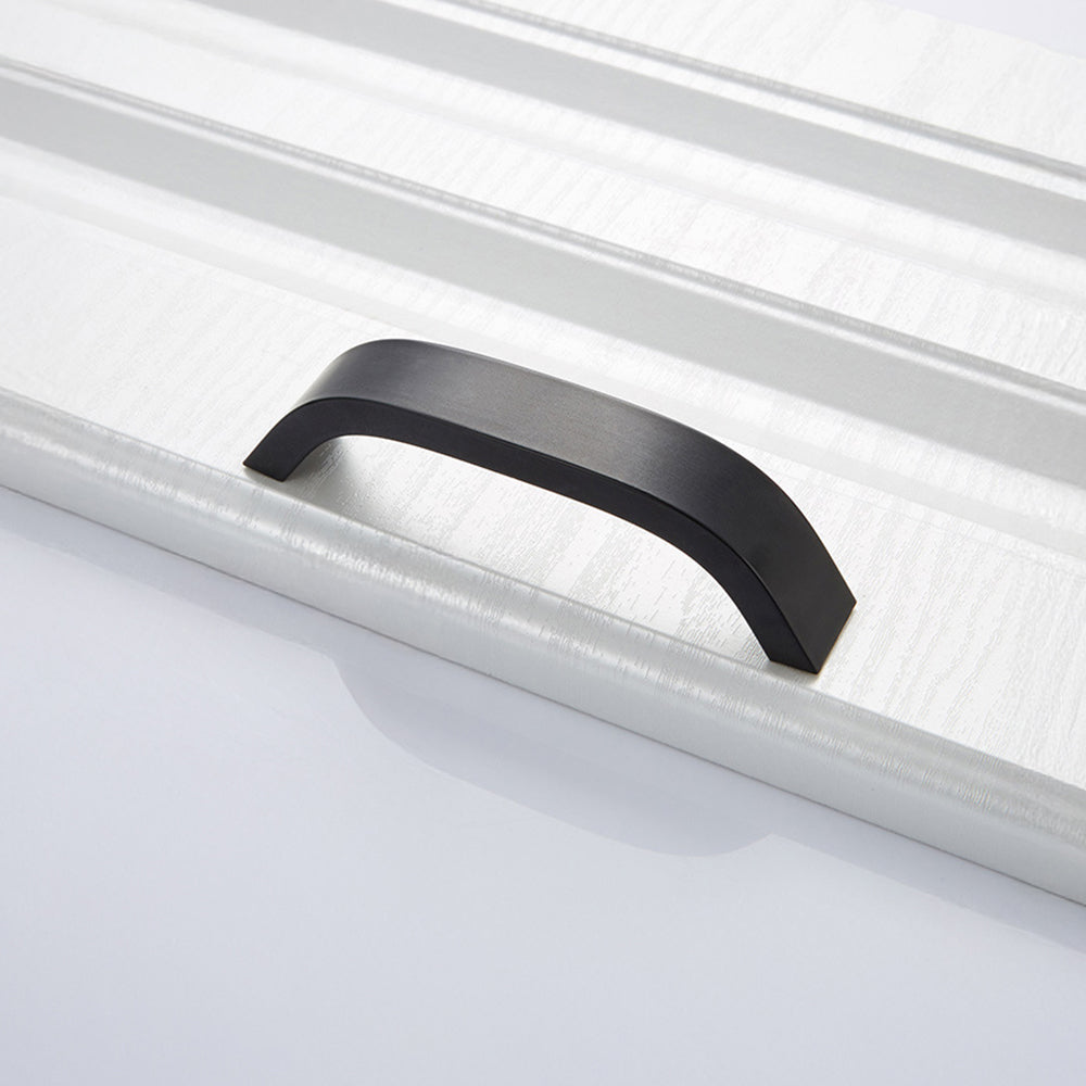 Comforsyco Curved Aluminum Alloy Cabinet Pulls and Drawer Handles