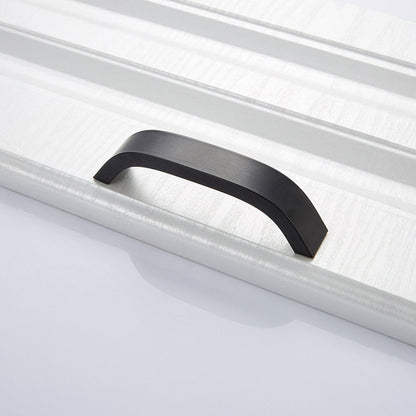 Comforsyco Curved Aluminum Alloy Cabinet Pulls and Drawer Handles