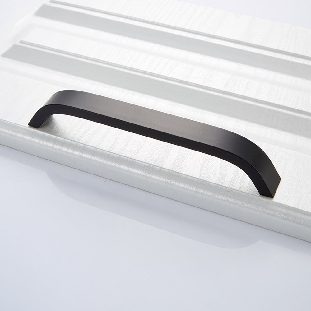 Comforsyco Curved Aluminum Alloy Cabinet Pulls and Drawer Handles