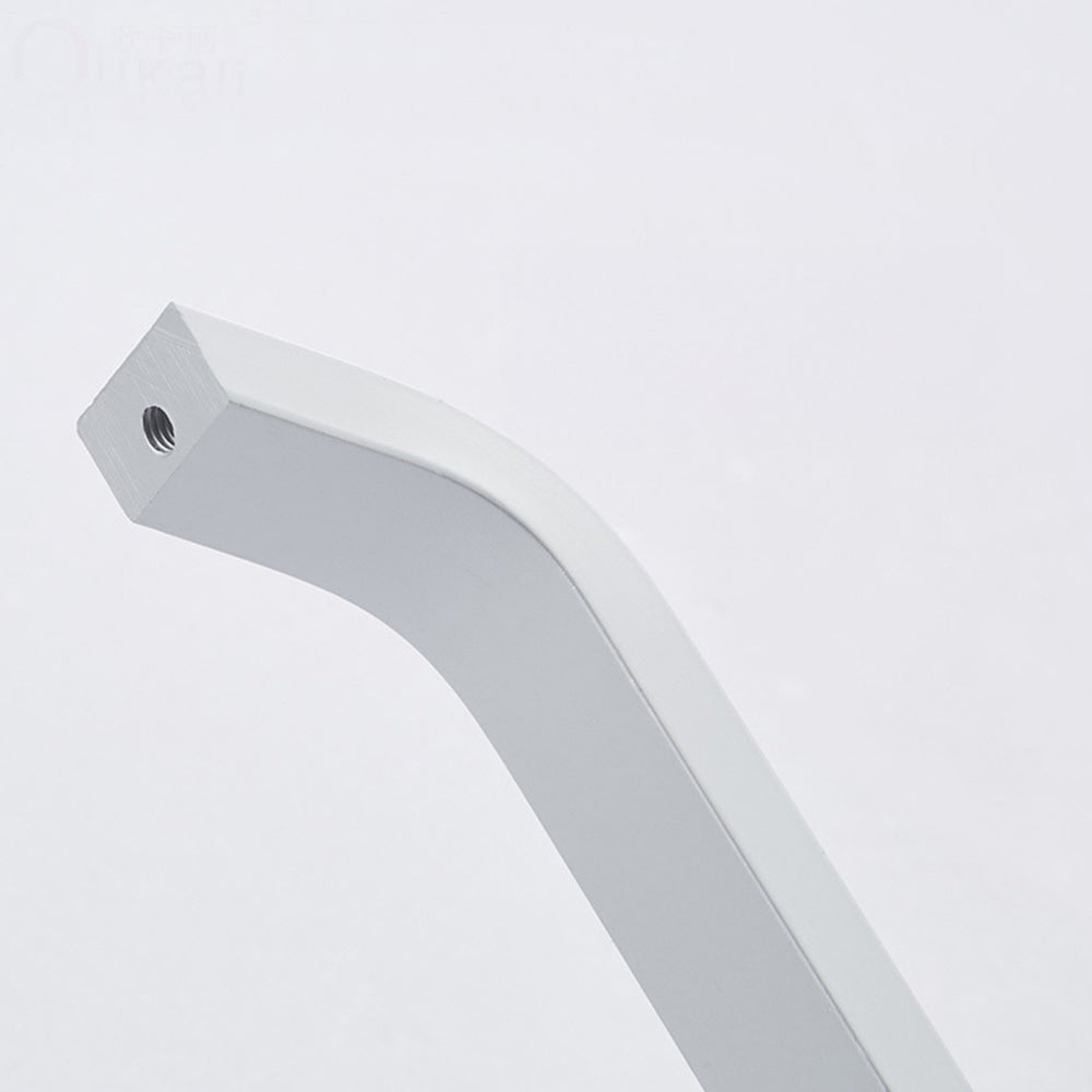 Comforsyco Curved Aluminum Alloy Cabinet Pulls and Drawer Handles