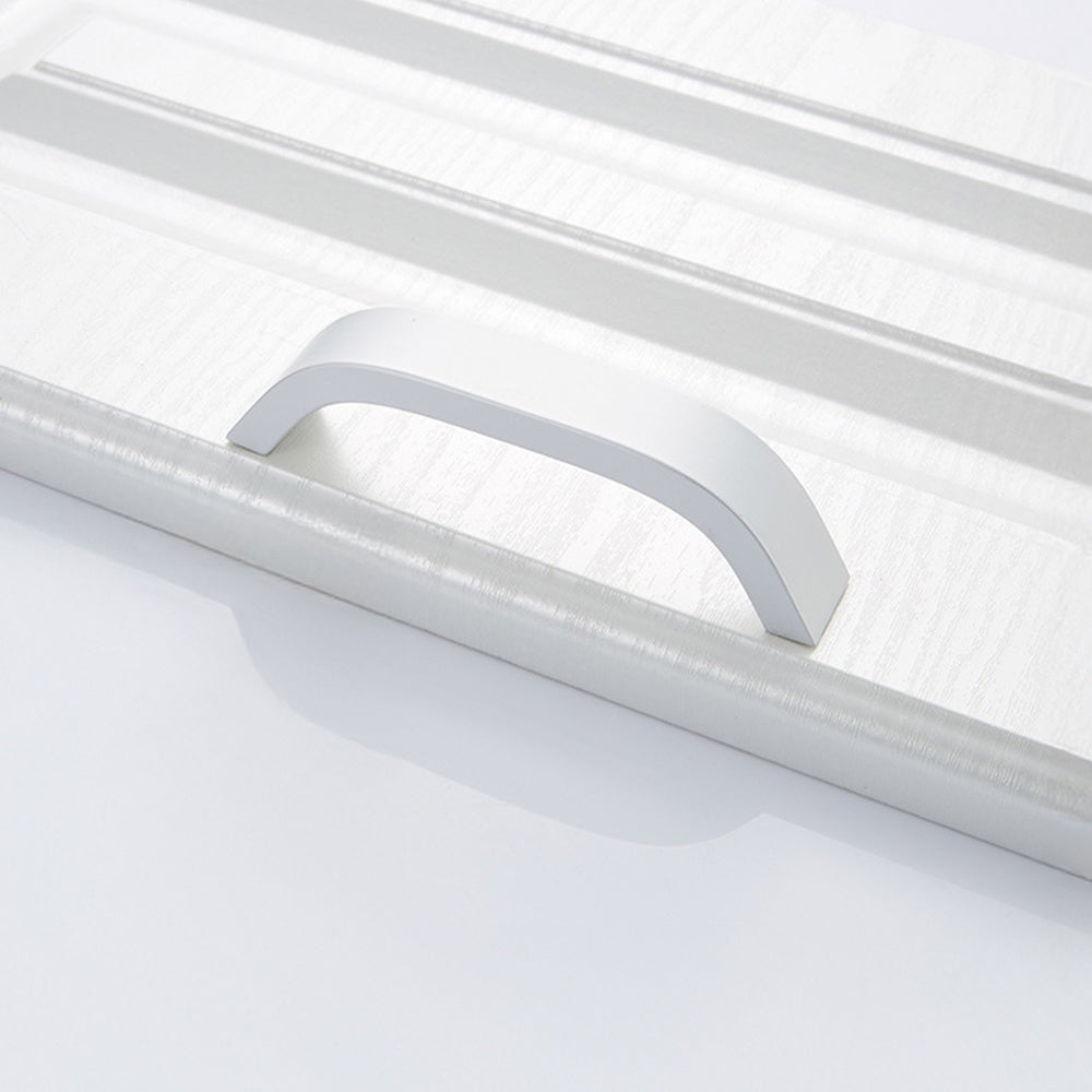 Comforsyco Curved Aluminum Alloy Cabinet Pulls and Drawer Handles